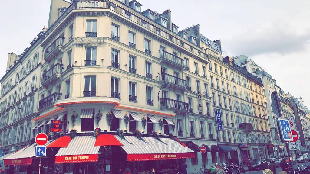 Hotel Bristol Republique Paris Exterior foto